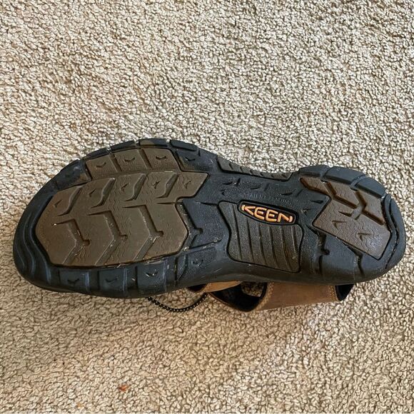 Keen Men’s Washable Upper Leather Sandals See Description! - Picture 5 of 11